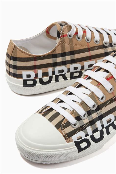 burberry logo sneakers|Burberry sneakers for females.